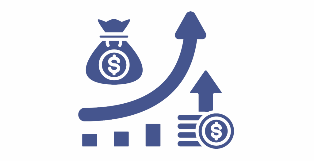 Illustration representing Dynamics 365 Business Central as a simple, scalable system for managing finance, sales, inventory, and growth.