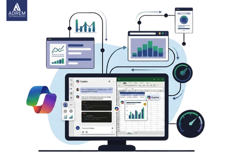 microsoft 365 copilot business value showing ai insights improving decision making clarity and productivity in organizations